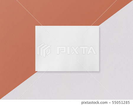 Blank Postcard photo mockup 55051285