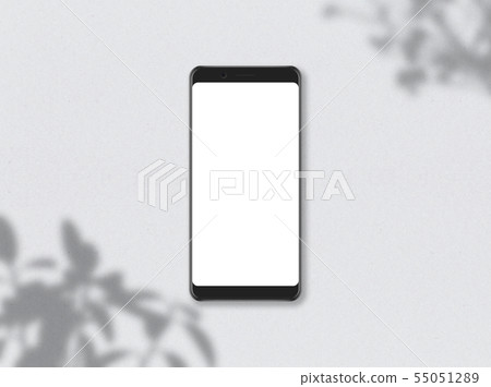 Smartphone mockup with clipping path. Smartphone mockup with clipping path. 55051289