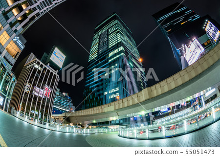 東京澀谷的高層建築 東京澀谷的高層建築 55051473