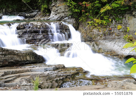 Sandan Waterfall Ashibetsu-shi, Hokkaido 55051876