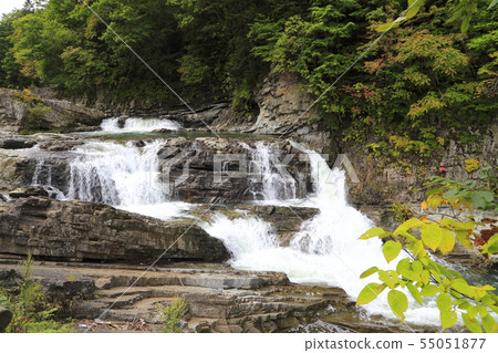 北海道蘆別市三丹瀑布 55051877