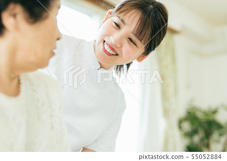 Physiotherapist PT woman Physiotherapist PT woman 55052884