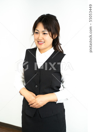 笑臉女員工 笑臉女員工 55053449