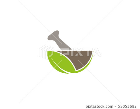 Pharmacy bio and natural recipe logo design Pharmacy bio and natural recipe logo design 55053682