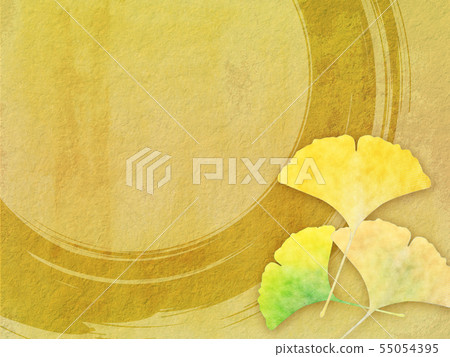Ginkgo (background material) 55054395
