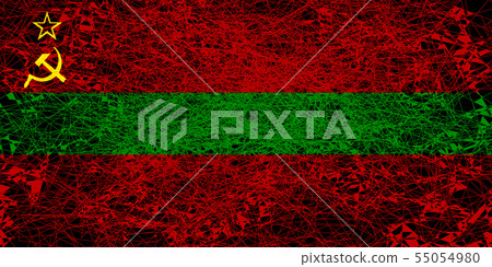 Flag of Transnistria. Flag of Transnistria. 55054980