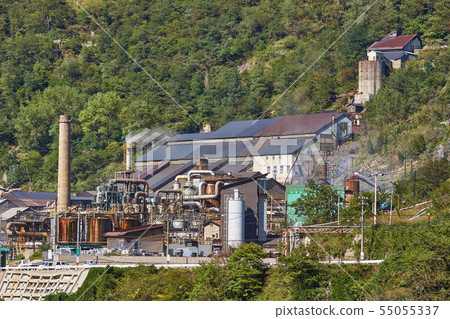 Gifu Prefecture Kamioka mine Zinc smelting plant 55055337