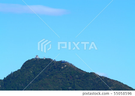 岐阜市金卡山與岐阜城堡的風景 岐阜市金卡山與岐阜城堡的風景 55058596