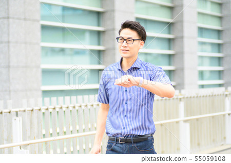 Businessman office casual cool biz 55059108