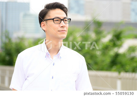 Businessman office casual cool biz 55059130