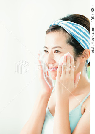 Face wash cleansing beauty woman skin care beauty Face wash cleansing beauty woman skin care beauty 55059863