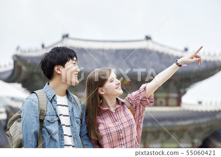 Couple, Dating, Dating, Travel, Tourism, Hanok, Korean tradition, Gyeongbokgung, Jongno-gu, Seoul Couple, Dating, Dating, Travel, Tourism, Hanok, Korean tradition, Gyeongbokgung, Jongno-gu, Seoul 55060421
