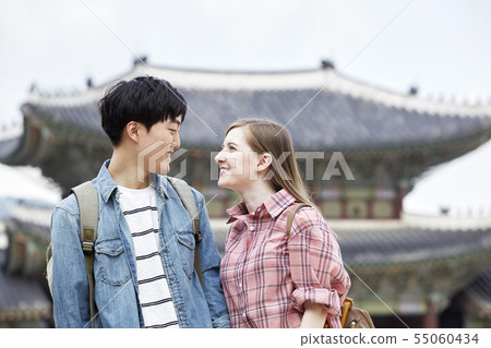 Couple, Dating, Dating, Travel, Tourism, Hanok, Korean tradition, Gyeongbokgung, Jongno-gu, Seoul Couple, Dating, Dating, Travel, Tourism, Hanok, Korean tradition, Gyeongbokgung, Jongno-gu, Seoul 55060434