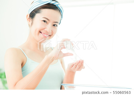 洗臉清潔美容女人護膚美容 55060563