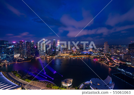 新加坡夜視圖 新加坡夜視圖 55061063