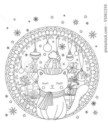 Christmas coloring page Christmas coloring page 55061350