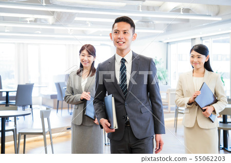 會議會議婦女男性營業所 55062203