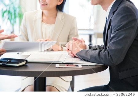 會議會議婦女男性營業所 55062249