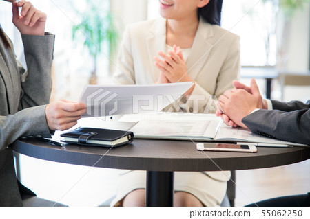 會議會議婦女男性營業所 55062250