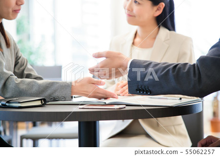 會議會議婦女男性營業所 55062257