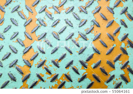 metal diamond plate in brown color 55064161