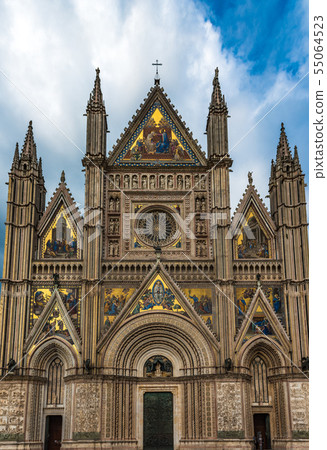 The Cathedral of Orvieto, Italy 55064523