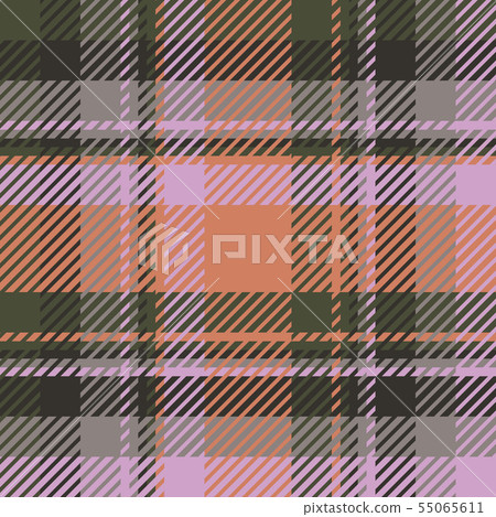 Plaid or tartan vector is background or texture in 55065611