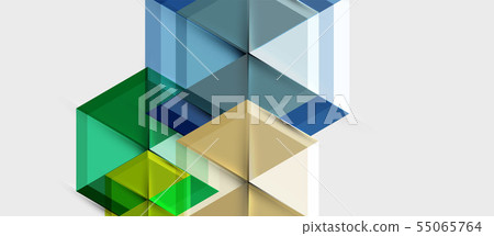 Hexagon abstract background, geometrical modern template Hexagon abstract background, geometrical modern template 55065764