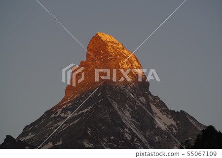 馬特宏峰在日出 55067109