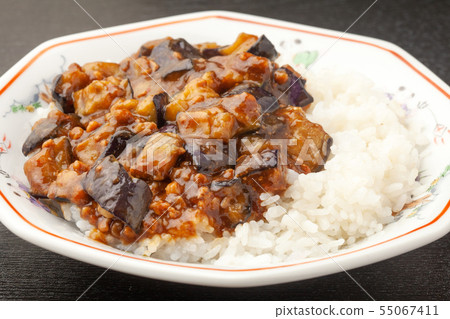 Mabo Eggukuro on rice 55067411