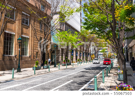 <Hyogo Prefecture> Cityscape of Kobe former settlement 55067503