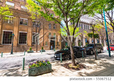 <Hyogo Prefecture> Cityscape of Kobe former settlement 55067512