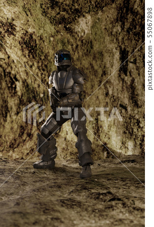 Future Space Marine in the Caverns Future Space Marine in the Caverns 55067898