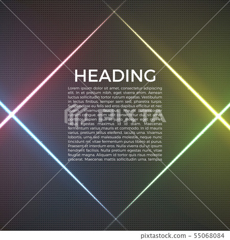Abstract techno background with bright lines and Abstract techno background with bright lines and 55068084