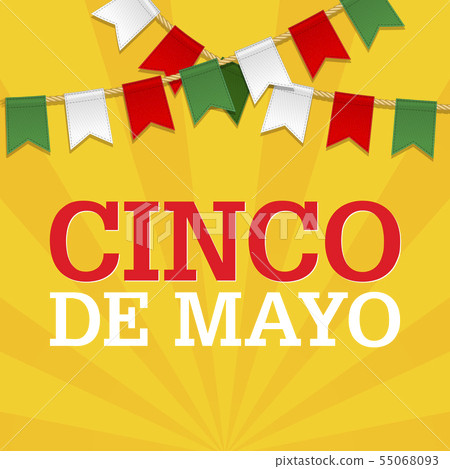 Cinco De Mayo background for a celebration held on 55068093