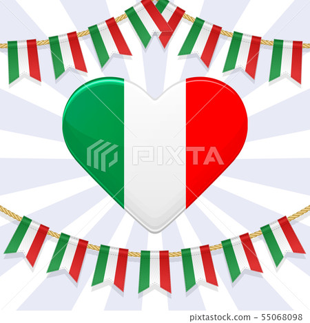 Vector illustration for National Day of Italy. 55068098
