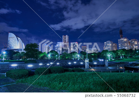 City night view Yokohama Rinko Park City night view Yokohama Rinko Park 55068732