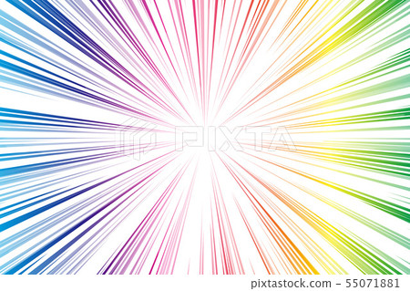 Vector illustration background wallpaper, concentration lines, copy space, free material, speech space, advertising poster, color Vector illustration background wallpaper, concentration lines, copy space, free material, speech space, advertising poster, color 55071881