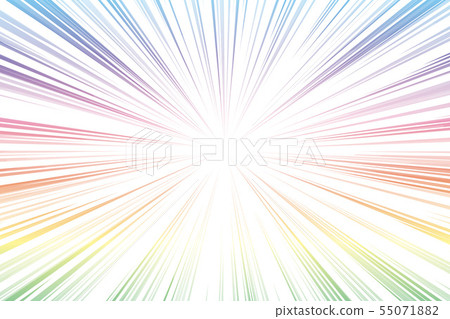 Vector illustration background wallpaper, concentration lines, copy space, free material, speech space, advertising poster, color Vector illustration background wallpaper, concentration lines, copy space, free material, speech space, advertising poster, color 55071882