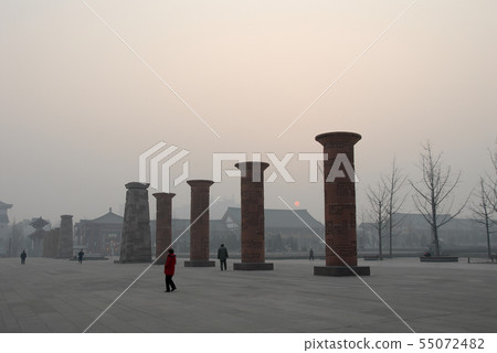 早上的Daijian寺(中國西安) 早上的Daijian寺(中國西安) 55072482