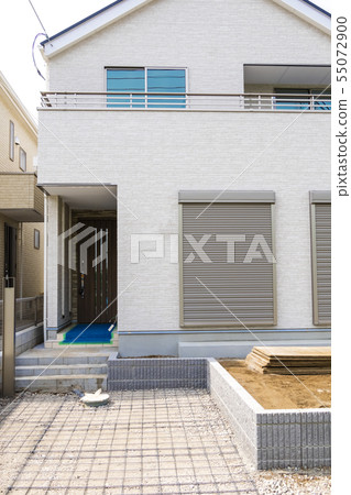 Single-family homes under construction Single-family homes under construction 55072900