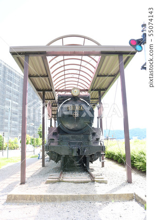 ■D51■蒸汽機車■長野縣■Su訪市湖濱公園 55074143