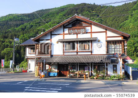 Road Station in Kiyokawa Village 55074539