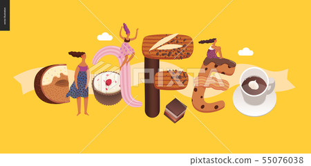 Dessert temptation font 55076038