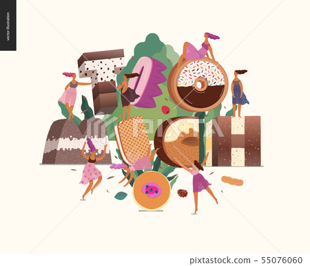 Dessert temptation font 55076060