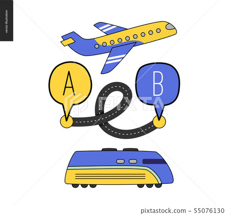 From point A to point B 55076130