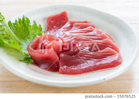 生鰹魚生魚片 生鰹魚生魚片 55076525
