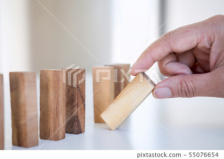 Risk and Strategy in Business, Image of hand Risk and Strategy in Business, Image of hand 55076654