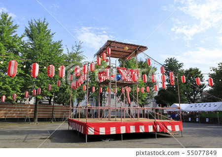 Yagura of the Festival 55077849