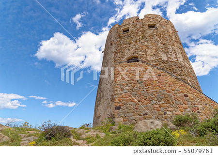 Spanish Tower - Torre di Bari - Sardinia, Italy 55079761